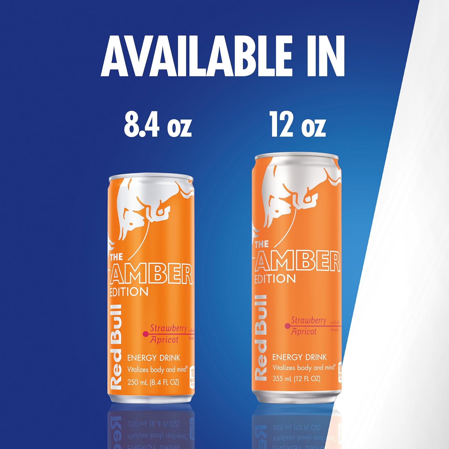 Red Bull Energy Drink, Amber Edition Strawberry Apricot, 8.4 fl oz (24 Pack)