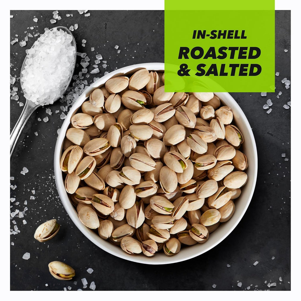 Wonderful Pistachios, Roasted And Salted, 1.25 Oz Tube, 12/box